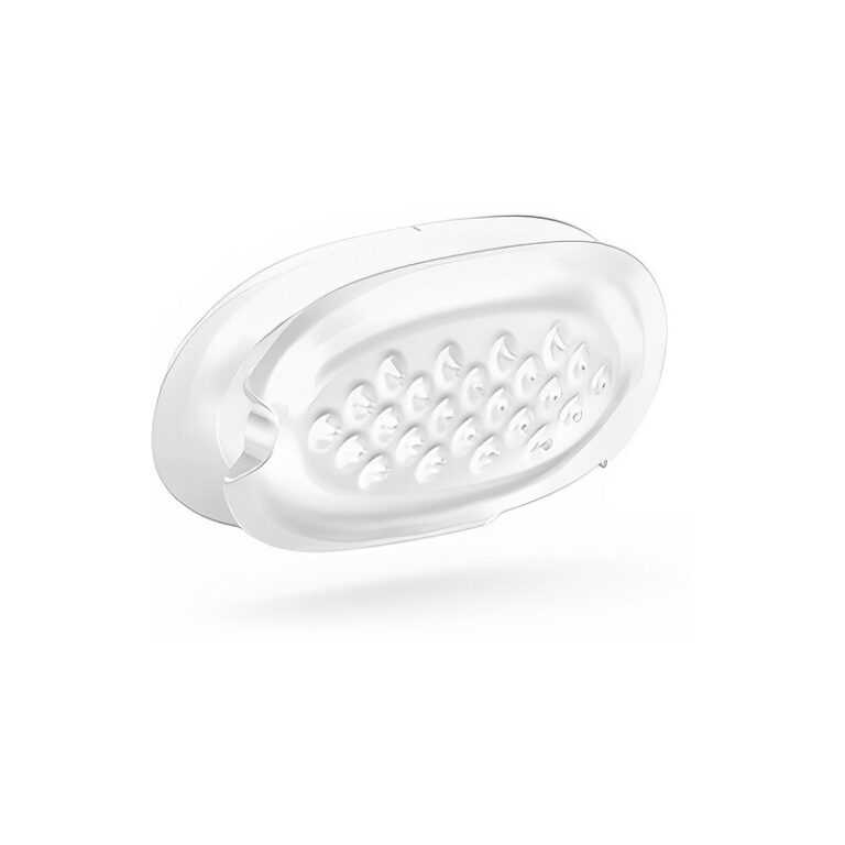White CPAP mask component from Westcourt QLD shop on a plain background.